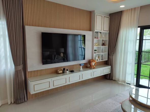 living room and bedroom and room interior of Centro Ratchapruek 2