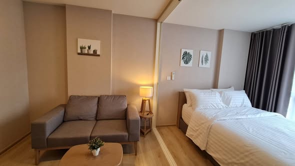 bedroom of CHAMBERS On Nut Station, Sukhumvit Soi 81