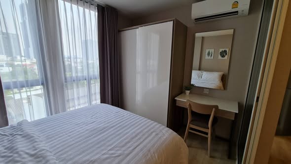 bedroom of CHAMBERS On Nut Station, Sukhumvit Soi 81