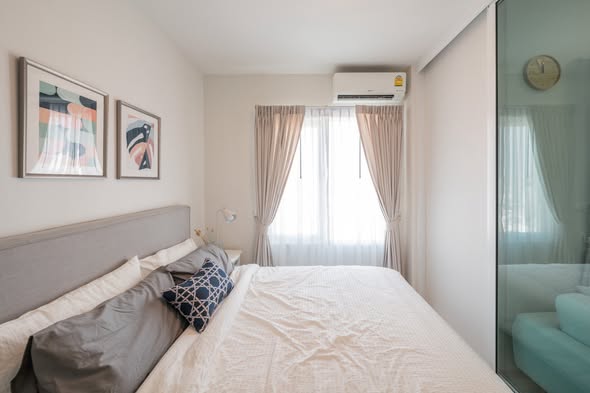 bedroom of Chapter One Eco Ratchada-HuaiKhwang