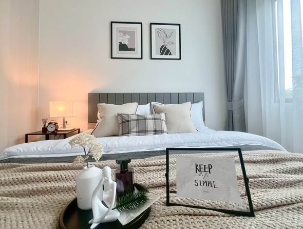 bedroom of Chewathai Hallmark Ladprao – Chokchai 4