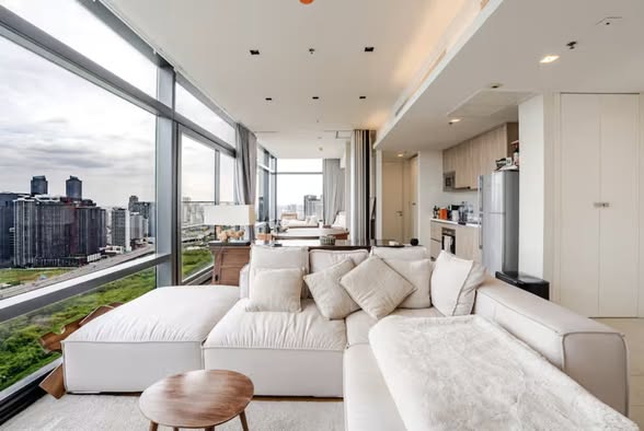 living room of Circle Living Prototype