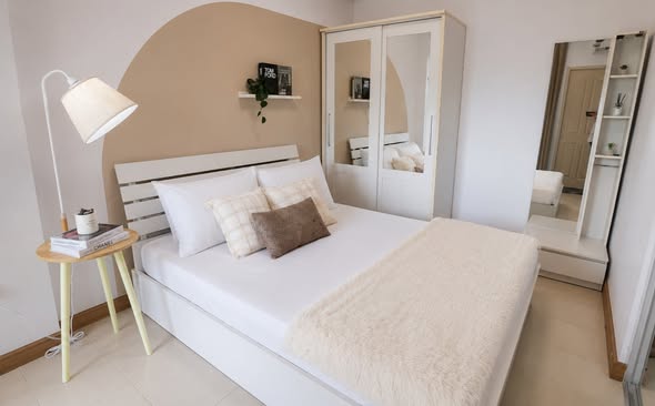 bedroom of City Home Srinagarindra