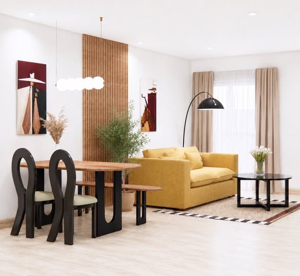 living room of City Home Tha Phra Intersection