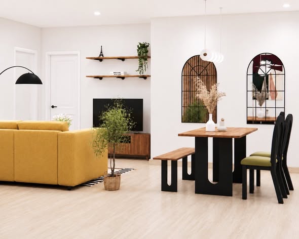 living room of City Home Tha Phra Intersection