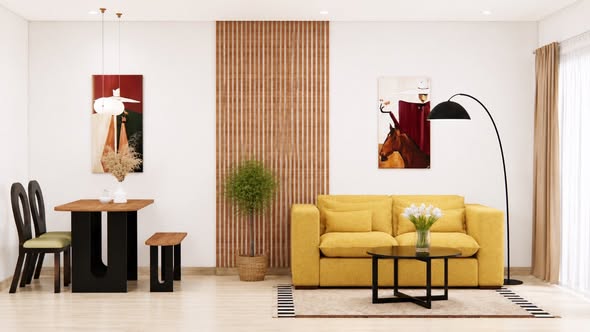 living room and room interior of City Home Tha Phra Intersection
