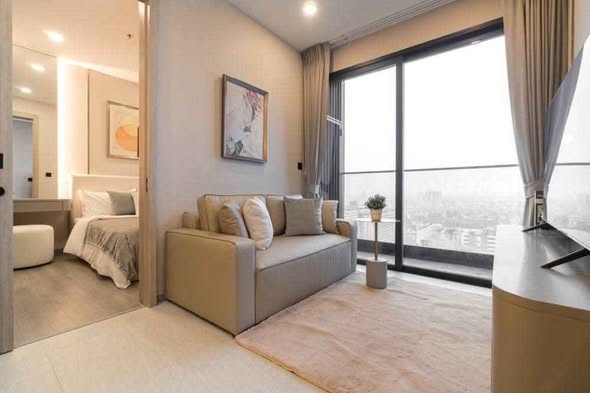 living room and bedroom of Cooper Siam