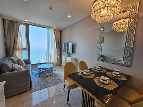 living room of Copacabana Beach Jomtien