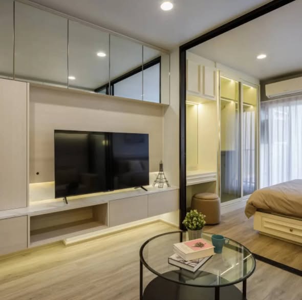 living room and bedroom and room interior of Culture Thonglor