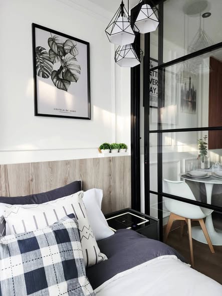 bedroom of D condo ramindra