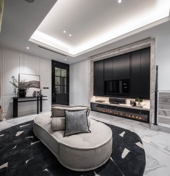 living room and kitchen of D-HOUSE