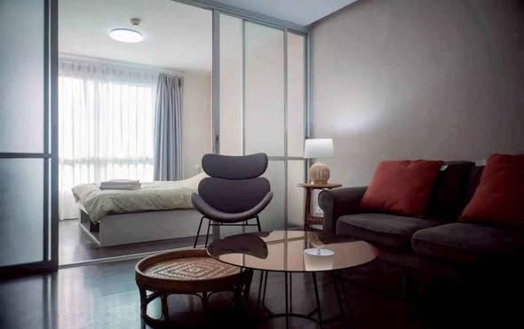bedroom and living room and room interior of D Vieng Santitham