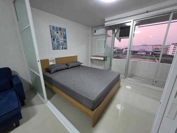 bedroom of ซิตี้วิลล่า คอนโด D2