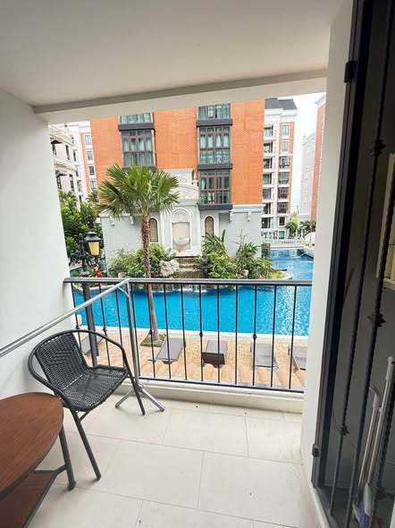 fire escape of Espana Condo Resort Pattaya