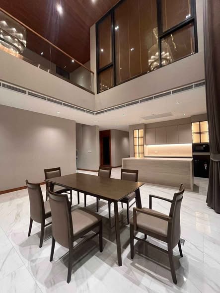 living room and room interior of Evergreen View Tower