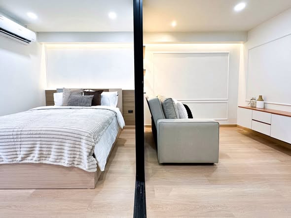 bedroom and room interior of Family Town