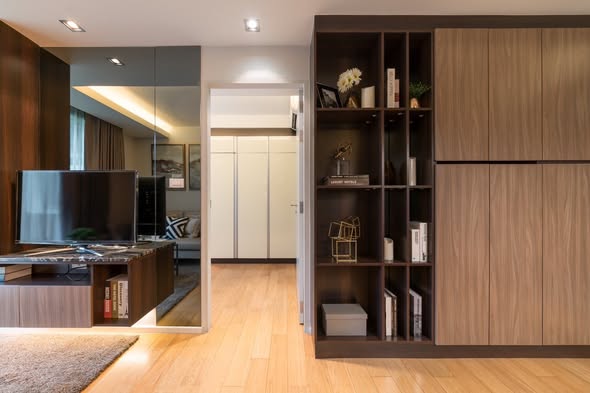 living room and room interior of Focus Ploenchit