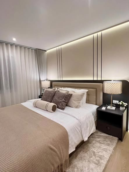 bedroom of Fortune CondoTown