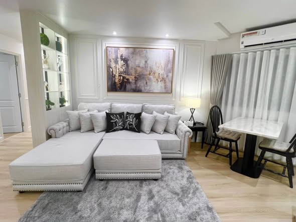bedroom and living room of Fortune CondoTown