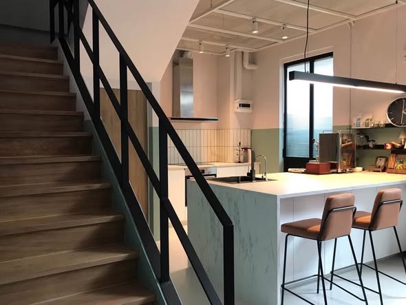 kitchen of Fragrant 71 Condo |