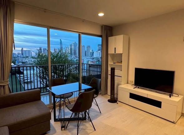 living room and room interior of Fuse Chan Sathorn