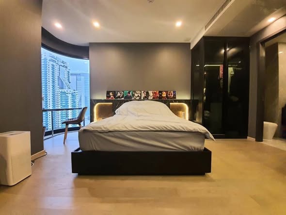 bedroom of Grand Park View Asok