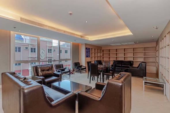 living room of Grande Caribbean Condo