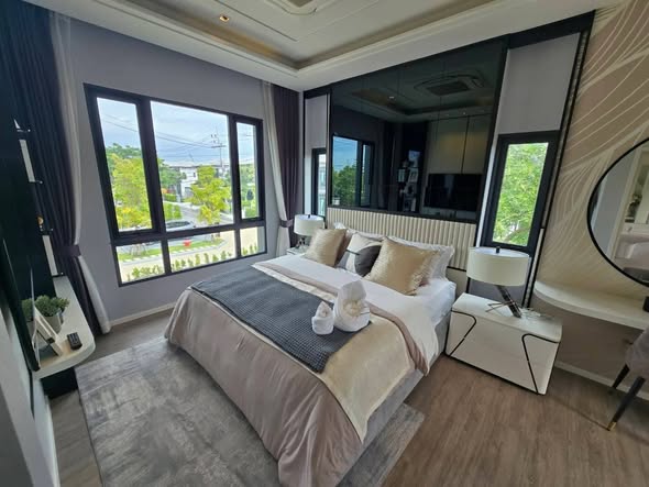 bedroom of Grande Pleno Sukhumvit-Bangna