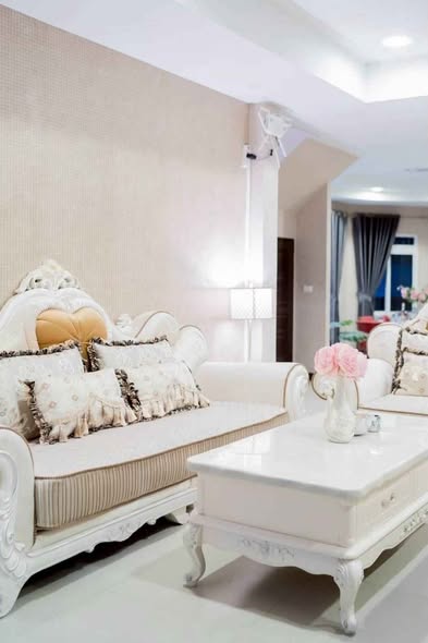living room and bedroom of Green Lung Pool Villas