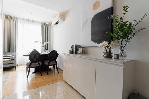 living room of H Sukhumvit 43 Condominium
