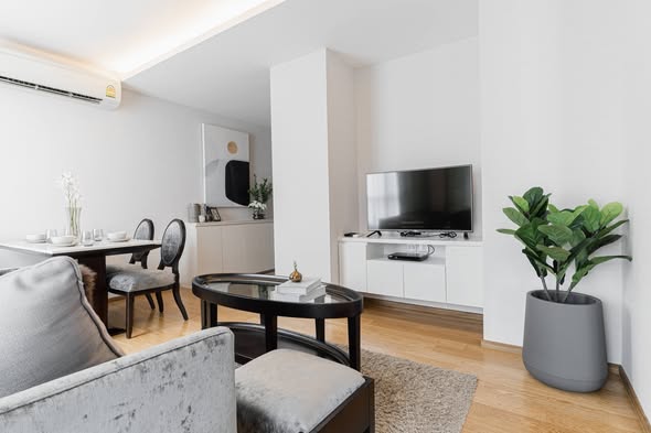 living room of H Sukhumvit 43 Condominium