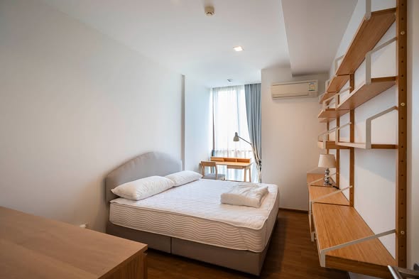 bedroom of Hasu Haus