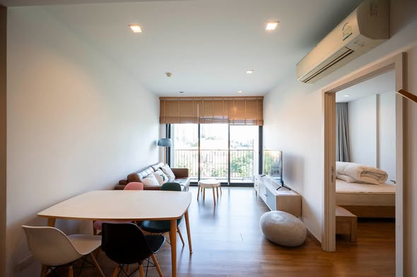 bedroom and room interior of Hasu Haus