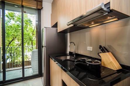 kitchen of Hasu Haus