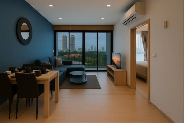 living room of Hasu Haus