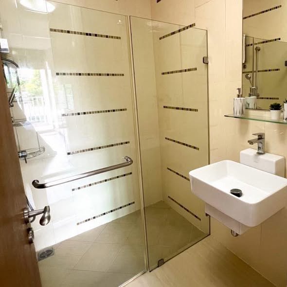 room interior and bathroom of Haven Condominium