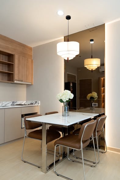 kitchen of Hive Taksin Condominium