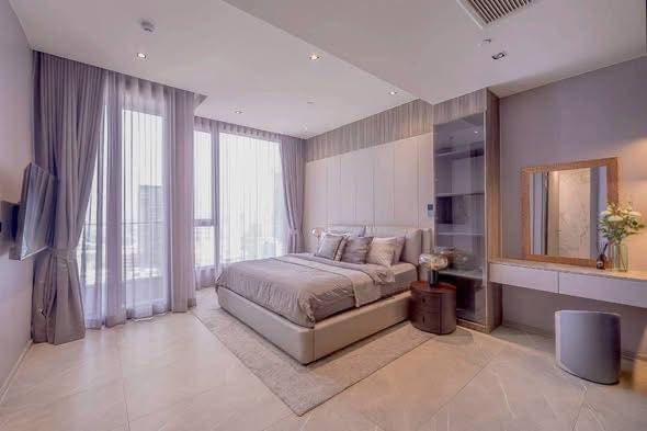bedroom of HYDE Heritage Thonglor, Sukhumvit 59 main road