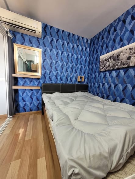 bedroom of Ideo BluCove Sukhumvit