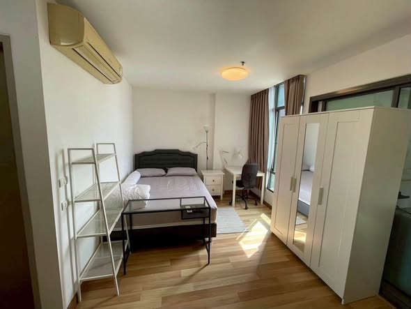 bedroom of Ideo BluCove Sukhumvit