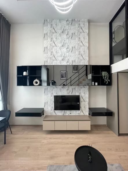 living room and room interior of Ideo Mobi Rama 9
