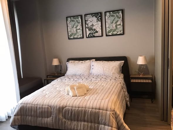 bedroom of Ideo Mobi Rang Nam