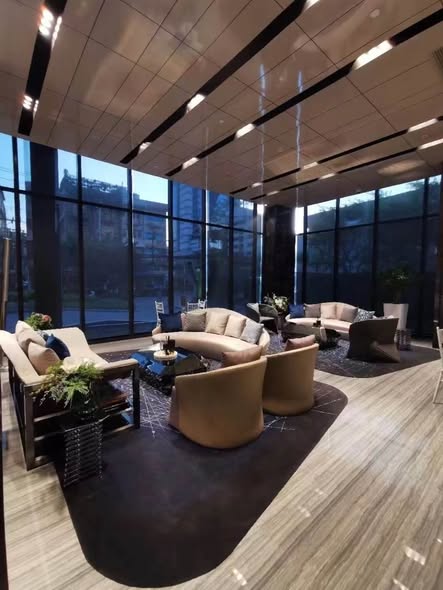 living room of Ideo Mobi Rang Nam