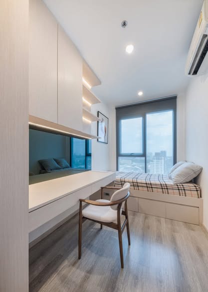 bedroom of Ideo Mobi Sukhumvit 66