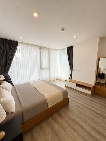 bedroom of Ideo Mobi Sukhumvit 66