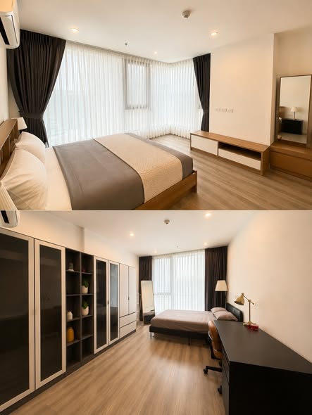 bedroom and room interior of Ideo Mobi Sukhumvit 66