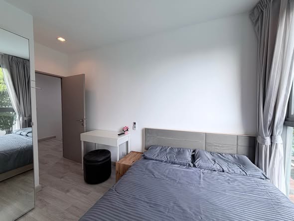 bedroom of Ideo Mobi Sukhumvit 81