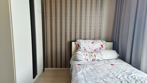 bedroom of Ideo Mobi Sukhumvit 81