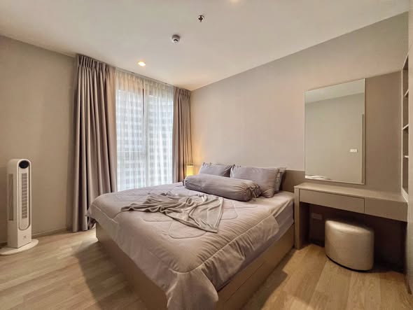 bedroom of Ideo Mobi Sukhumvit Eastpoint