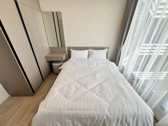 bedroom of Ideo Mobi Sukhumvit Eastpoint
